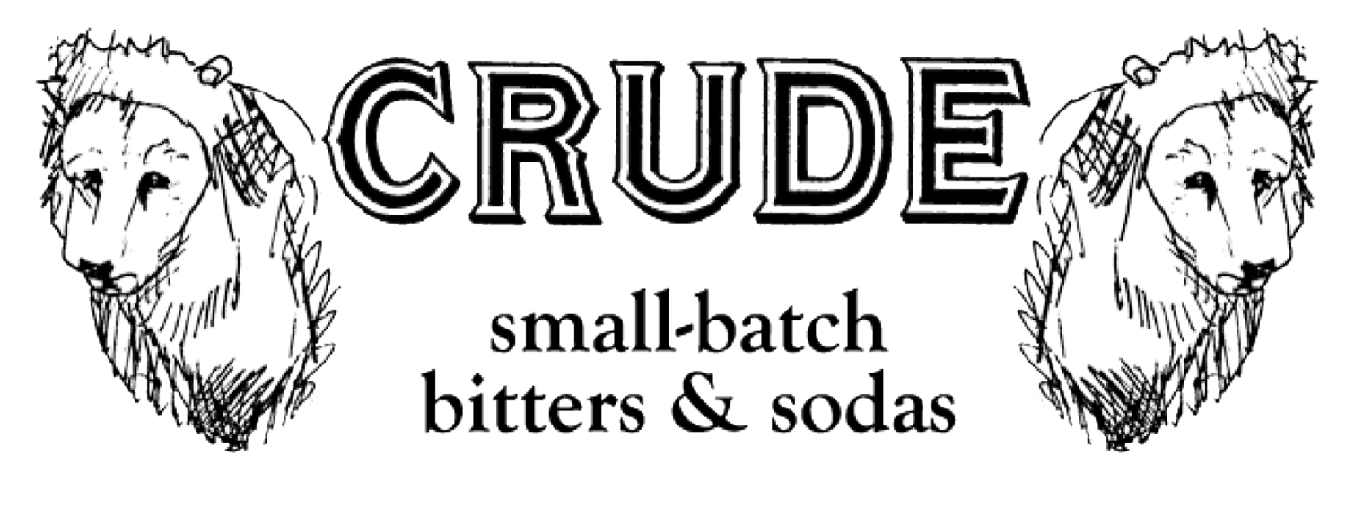 Crude Bitters and Sodas